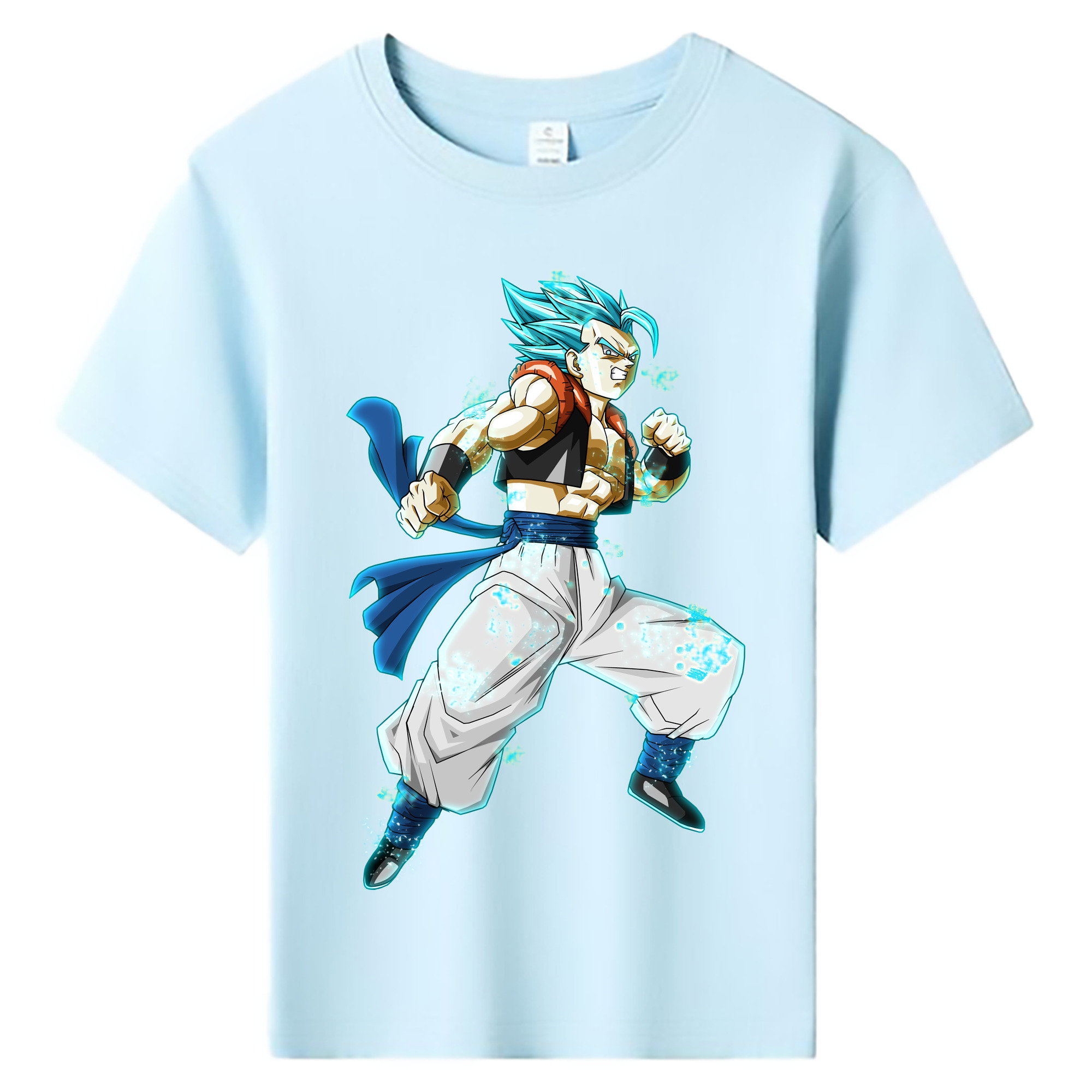 （画像用） ドラゴンボール ベジータ四世（Bejīta Yonsei）DRAGON BALL Vegeta IV 綿100％キッズTシャツ（フロントプリント）